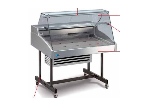 Vetrina refrigerata Delicious 1250 DE